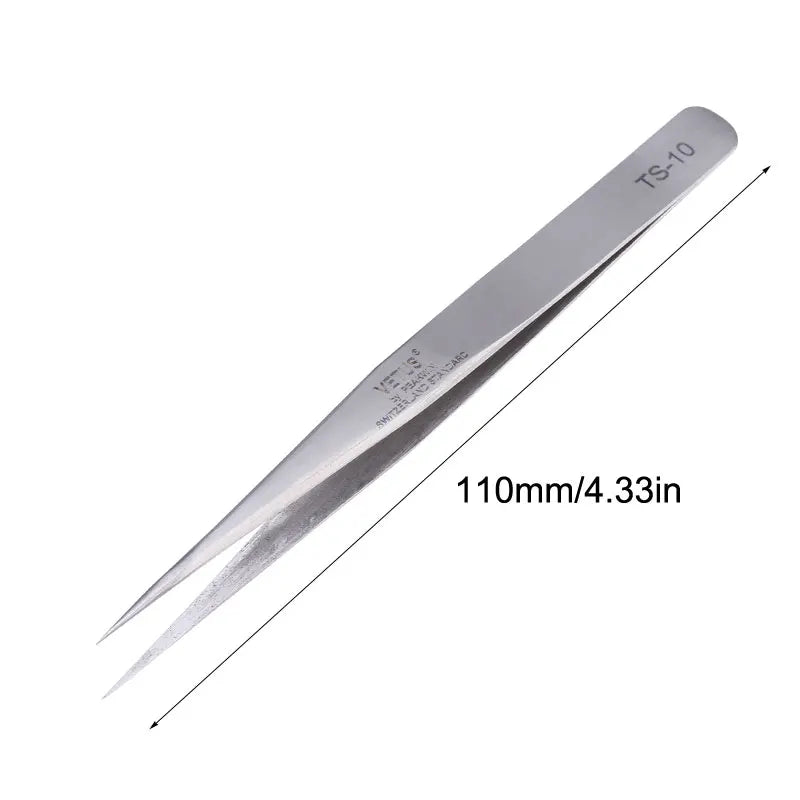 Vetus Switzerland Tweezers Ferramentas Precision Diy Tweezers Repair Hand Tools TS-10