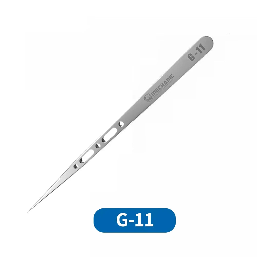MECHANIC G-11/15 Anti-Magnetic Flying Wire Tweezers for Phone Repair Fine Tip Clip PCB iPhone Fingerprint Bypass Tool Precision