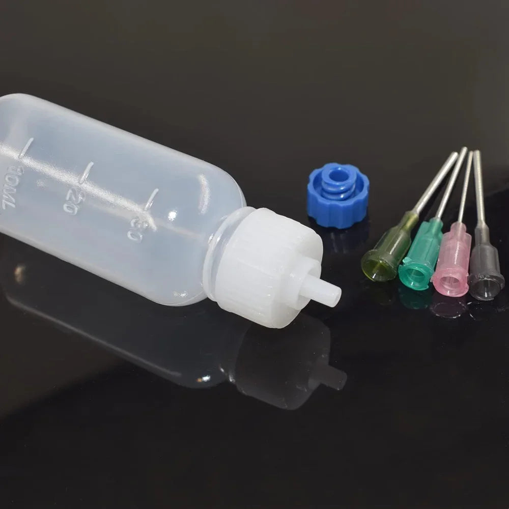 24-Piece Ceramic Slip Bottle Set - 30ml Multi-Needle Squeeze Bottles for Pottery Painting, Clay Sculpture & DIY Ceramic Decor