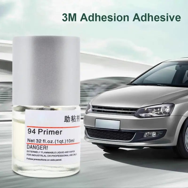 10ML 94 Adhesive Primer Adhesion Promoter Increase The Adhesion Car Wrapping Application Tool Car Door Styling For Tape