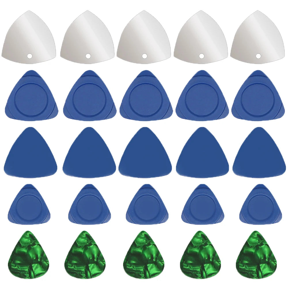 50Piece Universal Triangle Plastic Pry Opening Tool for iPhone Mobile Phone Laptop Table LCD Screen Disassembly Guitar Picks