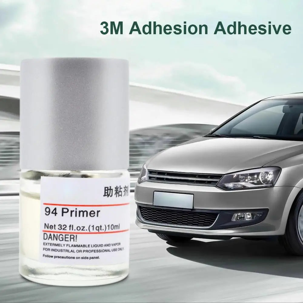 10ML 94 Adhesive Primer Adhesion Promoter Increase The Adhesion Car Wrapping Application Tool Car Door Styling For Tape