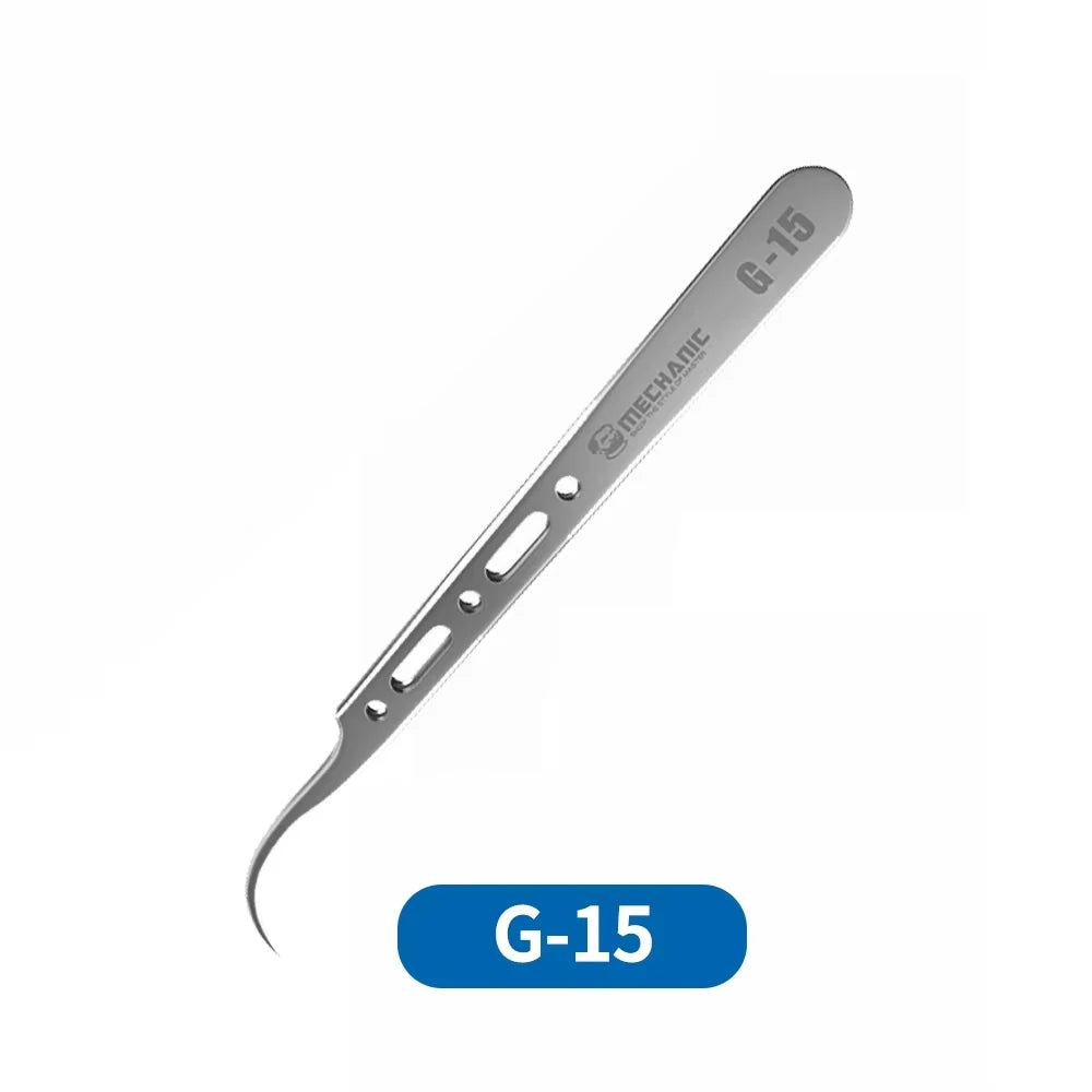 MECHANIC G-11/15 Anti-Magnetic Flying Wire Tweezers for Phone Repair Fine Tip Clip PCB iPhone Fingerprint Bypass Tool Precision