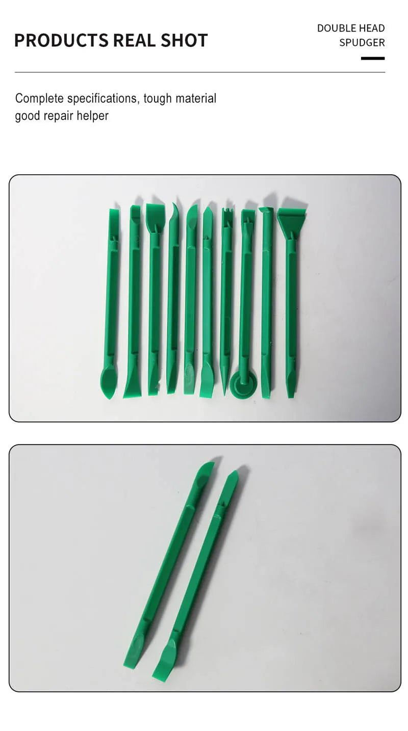 BST-041 10 in 1 Plastic Crowbar Disassembly Spudger Opening Tools Kit Multi Functional 10pcs Phone Laptop PC Disassemble Tools