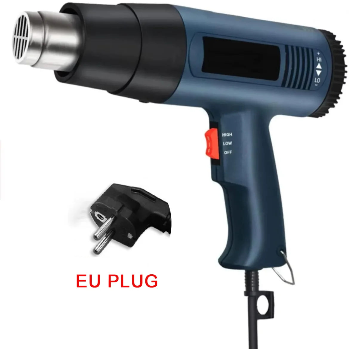 Industrial Heat Gun Hair Dryer Construction Hot Air Gun Air Dryer for Soldering Thermal Blower Shrink Wrapping Tools