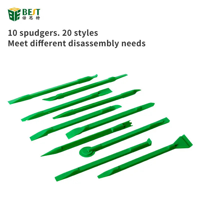 BST-041 10 in 1 Plastic Crowbar Disassembly Spudger Opening Tools Kit Multi Functional 10pcs Phone Laptop PC Disassemble Tools