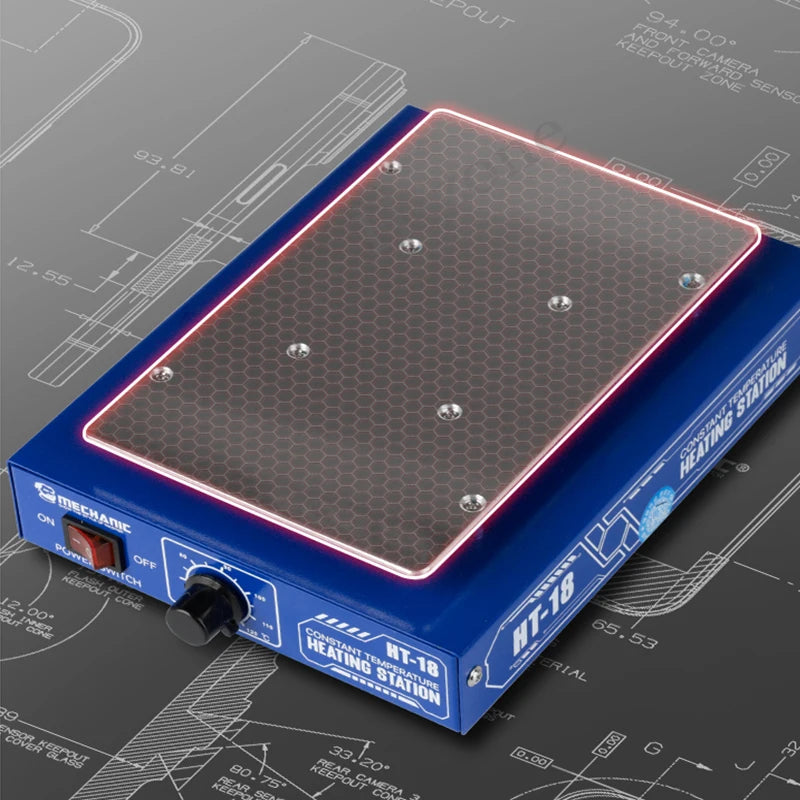 MECHANIC HT-18 Intelligent Numerical Control Thermostatic Heating Platform Suitable for circuit board mobile phone repair