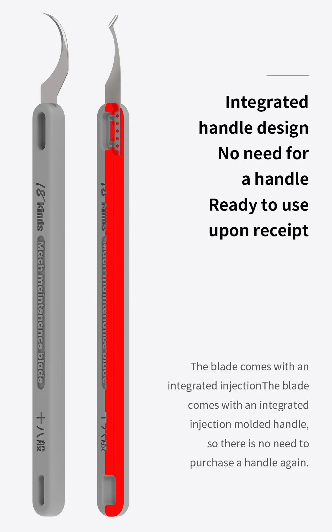 18Kinds Ma-ONENESS BLADE Precision Repair Blades with Heat-Resistant Handle for IC CPU Mobile Phone Maintenance DIY Repair Tools