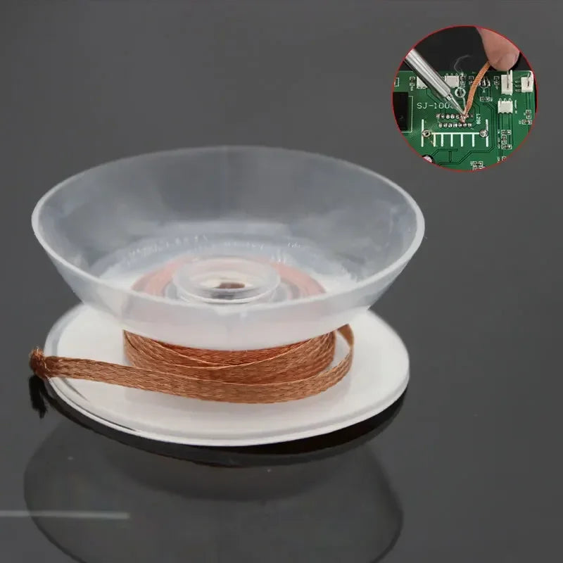 Desoldering Braid Welding Solder Remover Wick 1.5M Width 1 1.5 2 2.5 3 3.5 4 mm Wire Lead Cord Flux BGA Repair Tool