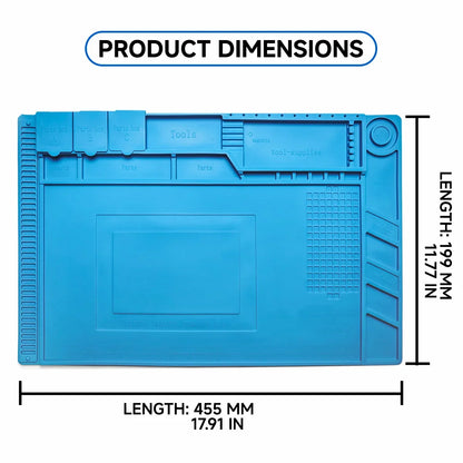 Digital Equipment Repair Remove Silicone Workbench Mobile Phone Repair Work Heat Insulation Pad Work Watch repair silicone mat