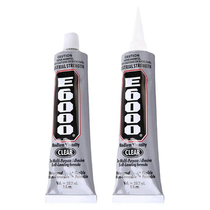 30ml E6000 Multi-Purpose Glue Adhesive Epoxy Resin Repair Cell Phone Touch Screen Liquid Glue Jewelry Craft Adhesive Glue