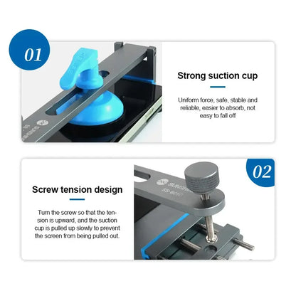 SUNSHINE SS-601G LCD Screen Separator Mobile Phone Free Heating Screen Quick Removal Clamping Fixture Tablet Splitter Tool