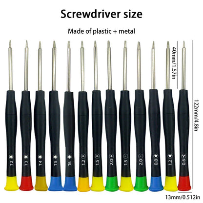 42 in 1 Mobile Phone Repair Tools Disassemble Repair Set Phone Screwdriver Combination Skid Multi Function Disassembly Kit New