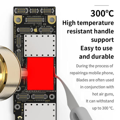 18Kinds Ma-ONENESS BLADE Precision Repair Blades with Heat-Resistant Handle for IC CPU Mobile Phone Maintenance DIY Repair Tools