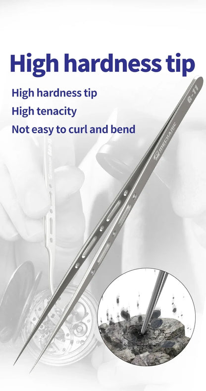 MECHANIC G-11/15 Anti-Magnetic Flying Wire Tweezers for Phone Repair Fine Tip Clip PCB iPhone Fingerprint Bypass Tool Precision