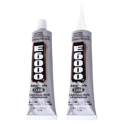 30ml E6000 Multi-Purpose Glue Adhesive Epoxy Resin Repair Cell Phone Touch Screen Liquid Glue Jewelry Craft Adhesive Glue