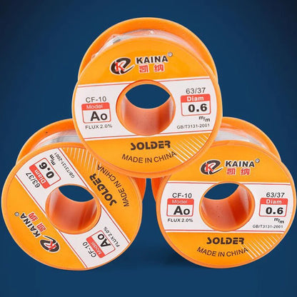 Rosin Solder Wire Tin B-1 63/37 Flux 2.0% 0.5/0.6/0.8/1.0/1.2/1.5/2.0mm Welding Soldering Iron Cord Reel ﻿