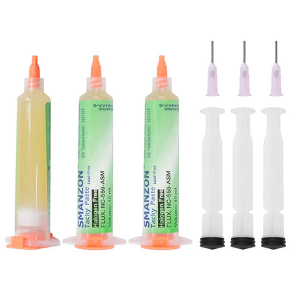 Original  NC-559-ASM 10cc Flux No Clean Flux for Soldering SMD BGA Reballing Soldering Welding Flux Solder Paste