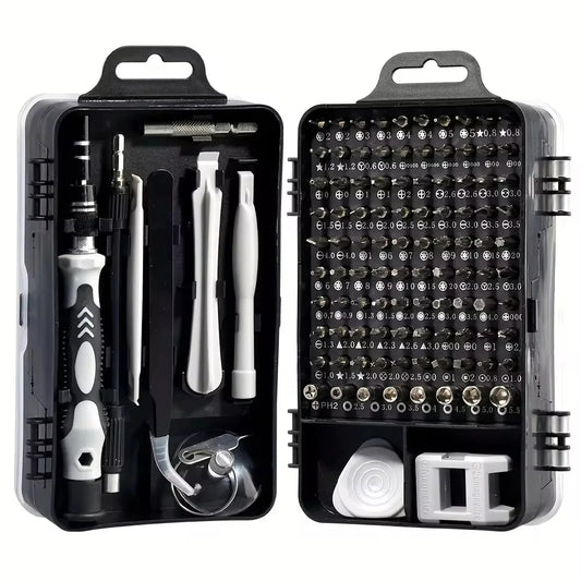 JCD Precision Screwdriver 115-in-1 Set Multifunctional Professional Repair Tool with 98pcs Magnetic Suitable for various repairs
