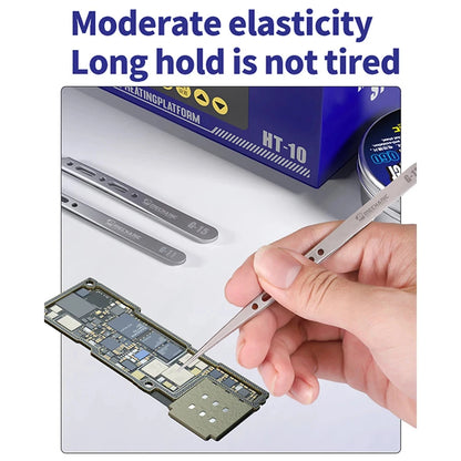 MECHANIC G-11/15 Anti-Magnetic Flying Wire Tweezers for Phone Repair Fine Tip Clip PCB iPhone Fingerprint Bypass Tool Precision
